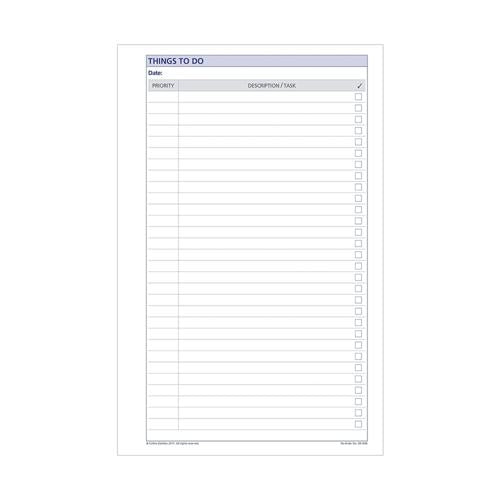 Debden Dayplanner Desk Things to Do Refill