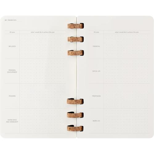 Moleskine 12 Month Spiral Planner SC Large Black 2026
