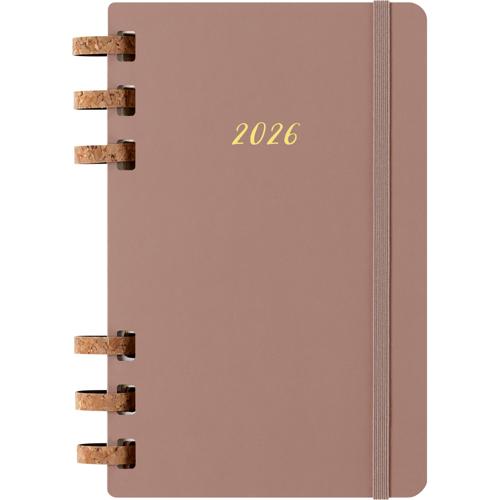 Moleskine 12 Month Spiral Planner HC Large Almond 2026