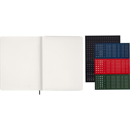 Moleskine 13 Month Essential Planner SC Weekly Vertical XXL Black 2026