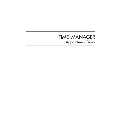 Collins Diary Refill MDA51A-TM Time Manager 2026