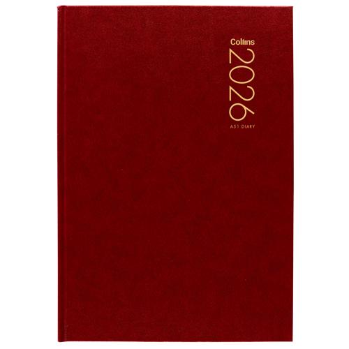 Collins Diary A51 Red 2026 - Smartfox