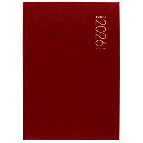 Collins Diary A52 Red 2026 - Smartfox