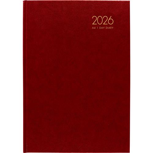 Windsor A41 DTP Diary Red 2026