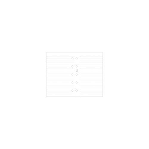 Filofax Organiser Refill Mini Notepaper Ruled White - Smartfox