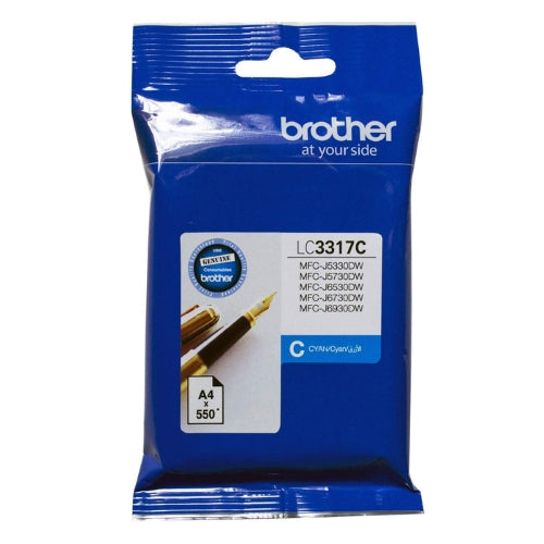 LC3317 / LC 3317C Cyan Brother Original Cartridge