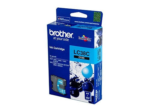 LC38 / LC 38C Cyan Brother Original Cartridge