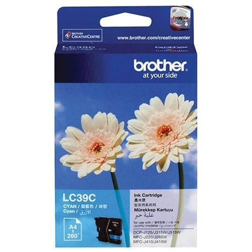 LC39 / LC 39C Cyan Brother Original Cartridge