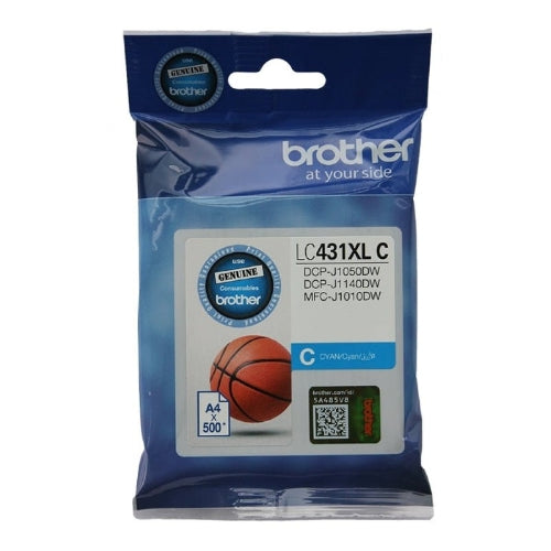 Brother LC431XLC Cyan Original Ink Cartridge
