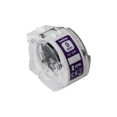 Brother CZ-1001 Full Colour Continous Label Roll 9mm x 5mt