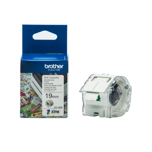 Brother CZ-1003 Full Colour Continous Label Roll 19mm x 5mt