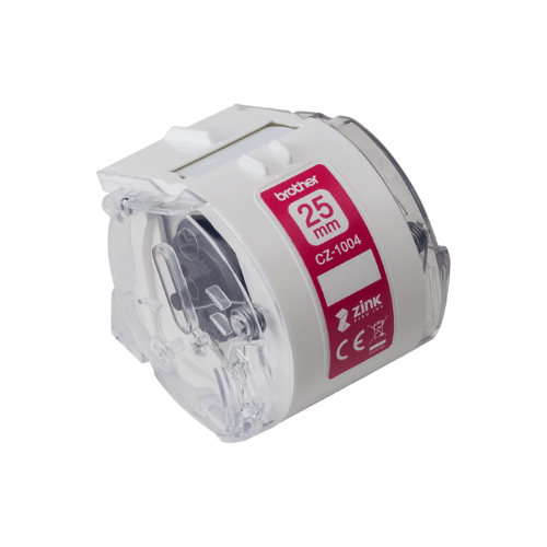 Brother CZ-1004 Full Colour Continous Label Roll 25mm x 5mt