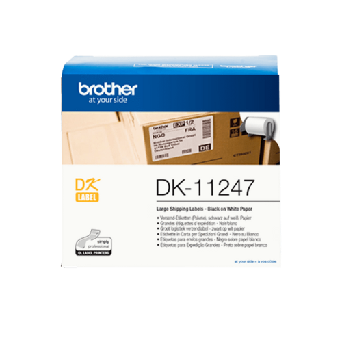 Brother DK 11247 Large Shipping Label 103 x 164mm x 180's
