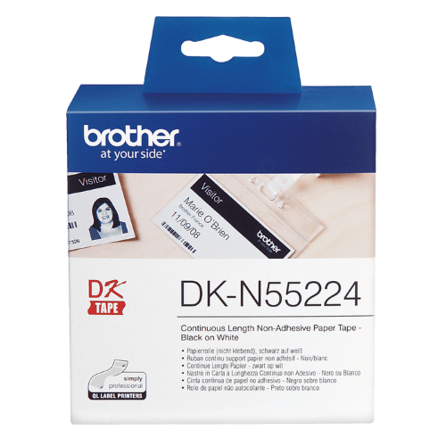 Brother DKN 55224 Continuous Non Adhesive Roll