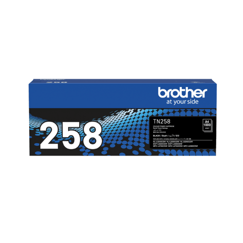 Brother TN258 Genuine Black Toner Cartridge