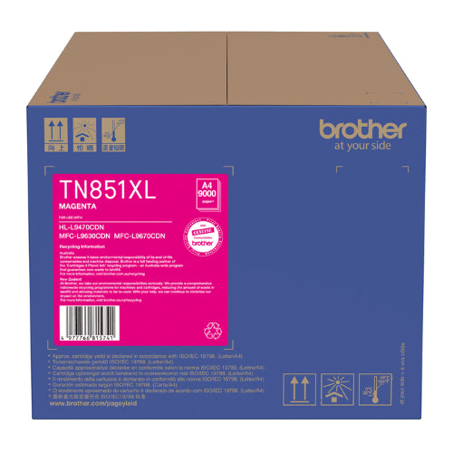 Brother TN851XLM / TN851 Magenta High Capacity Toner