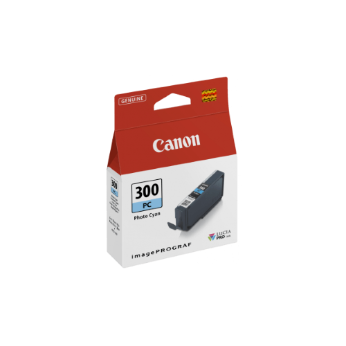 Canon PFI300 / PFI-300 Photo Cyan Original Ink Cartridge