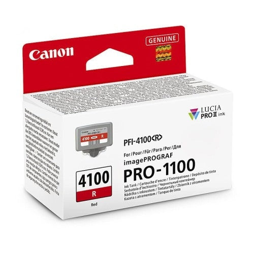 Canon PFI4100 Red Ink Cartridge