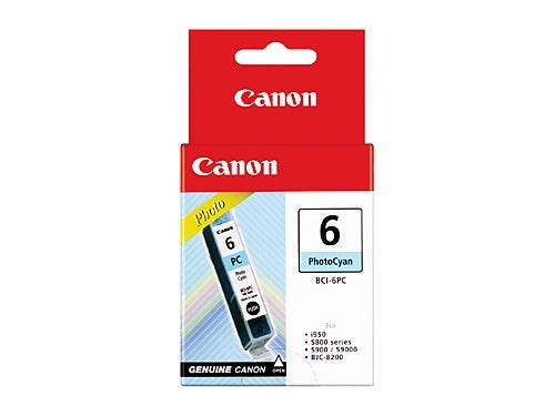 BCI-6 / BCI6 Photo Cyan Original Canon Cartridge