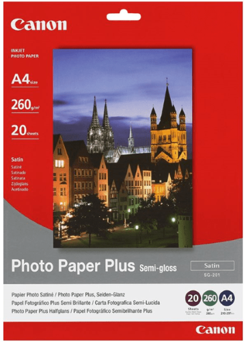 Canon Semi Gloss Photo Paper A4 260gsm x 20 Sheets