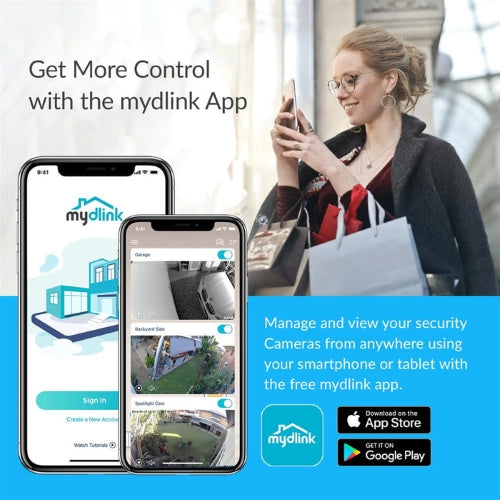 D-Link Compact Full HD Pan & Tilt Wi-Fi Camera