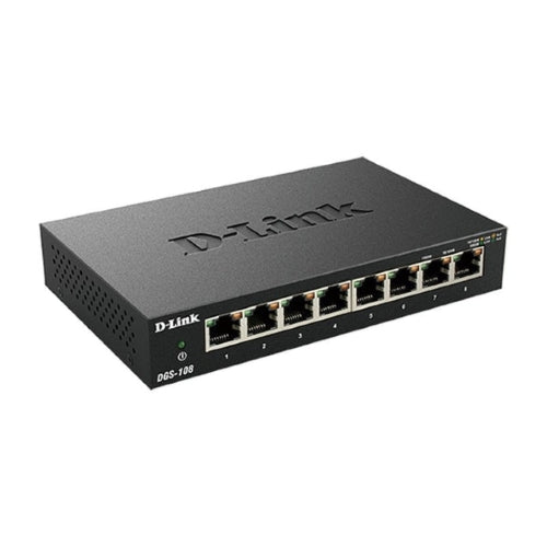 D-Link DGS-108 8-Port Gigabit Desktop Switch