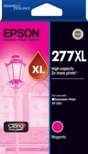 Epson 277 / 277XL Magenta High Capacity Claria Photo HD Original Cartridge