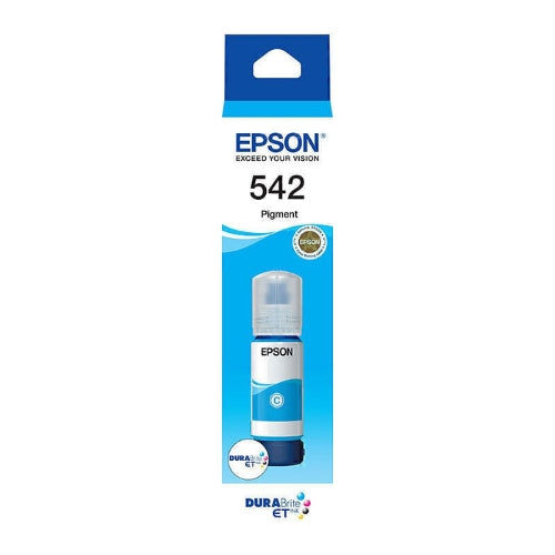 Epson T542 Cyan Ink Cartridge, Eco Tank