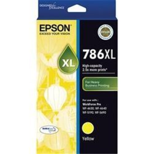 Epson 786 / 786XL Yellow High Capacity Original Cartridge