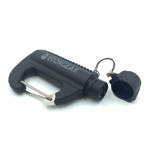 EcoXgear EcoXCharge Clip Waterproof Power Bank Carabiner, Rugged For Outdoors