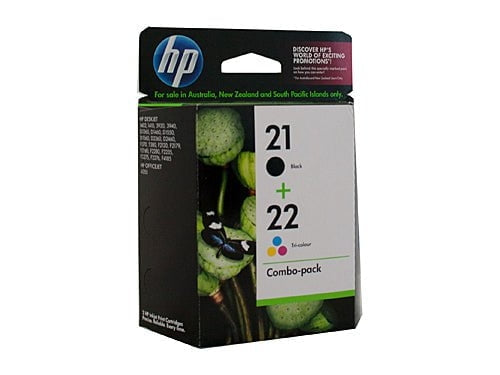 HP 21 + 22 / HP21/22 / HP 21/22 Value Pack Original Cartridge