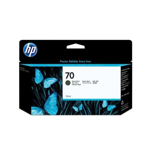 HP 70 Matte Black Genuine Ink, 130ml (C9448A)