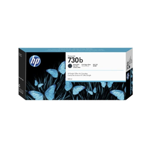 HP 730 /730B DesignJet Matte Black Genuine Ink Cartridge, 300ml (3ED51A)