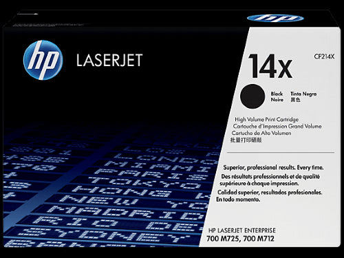 HP 14X / CF214X High Yield Black Original Toner