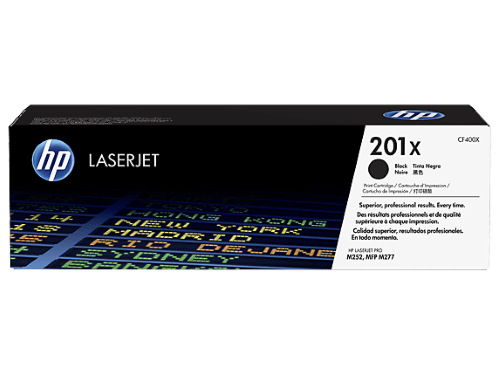 HP 201X / CF400X High Yield Black Original Toner