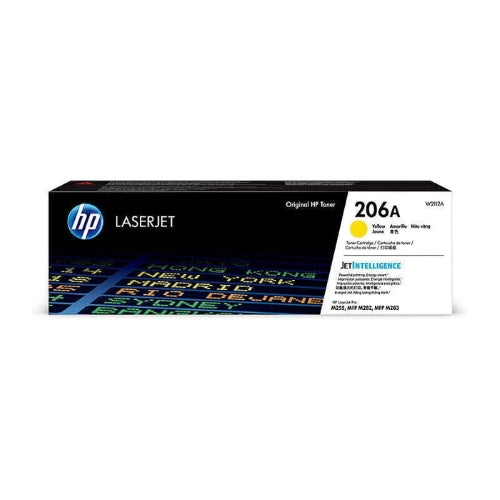 HP Genuine 206A Yellow LaserJet Toner (W2112A)