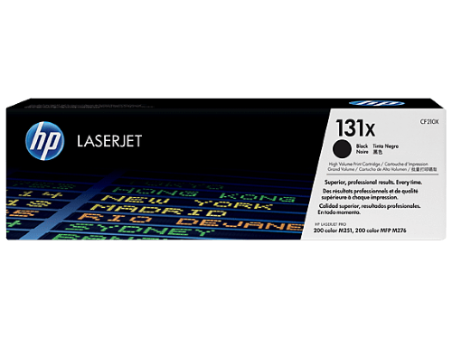 HP 131X / CF210X High Yield Black Original Toner
