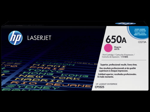 HP 650A / CE273A Magenta Original Toner