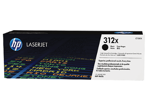 HP 312X / CF380X High Yield Black Original Toner