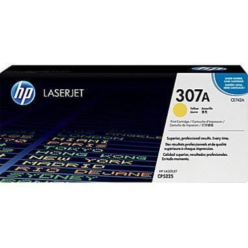 HP 307A / CE742A Yellow Original Toner
