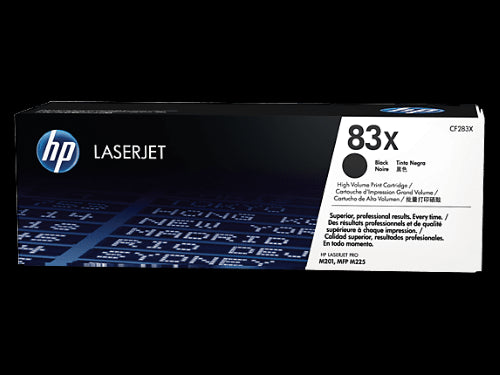 HP 83X / CF283X High Yield Black Genuine Toner