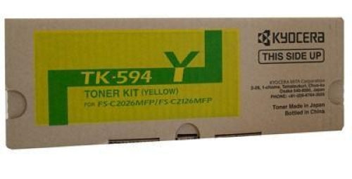 Kyocera TK594 / TK-594 Original Yellow Toner
