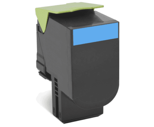 Lexmark 808 / 808HC Original Cyan Toner