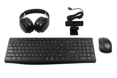 Nivo Keyboard + Mouse + Webcam + Headset