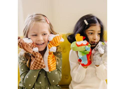 Melissa & Doug - Hand Puppets - Playful Pets