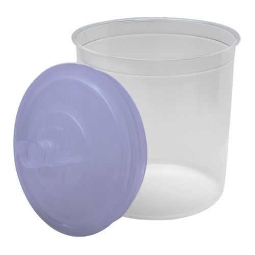 3M PPS Lid & Liner Kit with 25 lids and filters, 25 liners, and 10 plugs for efficient paint preparation and spraying.