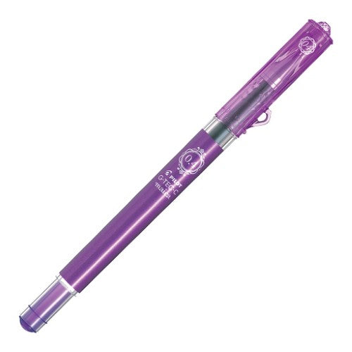 Set of 12 Pilot G-Tec-C Maica 0.4mm violet pens, designed for precision writing and artistic detail with a stylish finish.
