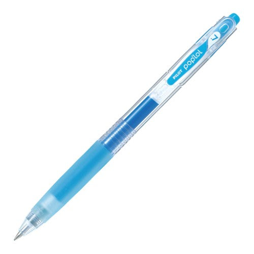Set of 12 Pilot Pop'Lol 0.7 Light Blue gel pens featuring fine tips for detailed, vibrant artwork on various paper types.