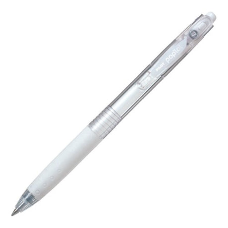 Set of 12 Pilot Pop'Lol 0.7 White gel pens with vivid pigment ink for smooth, precise writing and coloring.