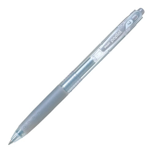 Set of 12 Pilot Pop'Lol 0.7mm silver gel pens, perfect for detailed art with vivid, water-based pigment ink.